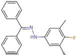 1‑(Diphenylmethylene)‑2‑(4‑fluoro‑3,5‑dimethylphenyl)hydrazine  (CAS: 3047293-03-5)