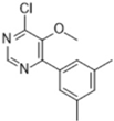 4-chloro-6-(3,5-dimethylphenyl)-5-methoxy pyrimidine 	(CAS: 1542532-24-0)