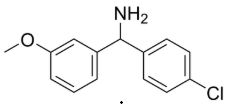 (4-Chlorophenyl)(4-methoxyphenyl)methanamine  (CAS: 856568-20-2)
