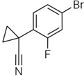 1‑(4‑bromo‑2‑fluoro‑phenyl)‑cyclopropanecarbonitrile  (CAS: 749928-88-9)