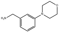 (3-Morpholinophenyl)methanamine	(CAS: 625470-29-3)
