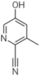 5-Hydroxy-3-methyl-pyridine-2-carbonitrile	(CAS: 228867-86-5)