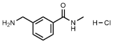 3-(Aminomethyl)-N-methylbenzamide hydrochloride	(CAS: 916211-48-8)
