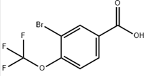 3-Bromo-4-(trifluoromethoxy)benzoic acid  (CAS: 85373-96-2)