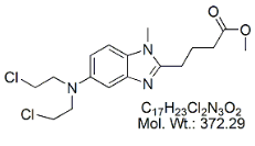 Bendamustine Methyl Ester ;4-[5-[Bis(2-chloroethyl)amino]-1-methylbenzimidazol-2-yl]butanoic acid methyl ester