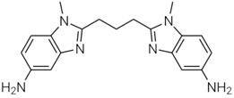 Bendamustine Related Impurity 17; 2,2'-(propane-1,3-diyl)bis(1-methyl-1H-benzo[d]imidazol-5-amine) (CAS: 847588-86-7)