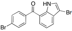 Bromfenac Impurity A; 3-Bromo-7-(4-bromobenzoyl)indole; (3-Bromo-1H-indol-7-yl)(4-bromophenyl)-methanone (CAS: 1279501-08-4)