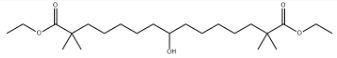 Bempedoic Acid Diethyl Ester Impurity; Diethyl 8-hydroxy-2,2,14,14-tetramethylpentadecanedioate (CAS: 738606-64-9)