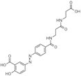 5-{4-[2-(2-Carboethylcarbamoyl) ethylcarbamoyl]-phenylazo}salicylic acid  (CAS: 1242567-08-3)