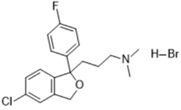 3-(5-chloro-1-(4-fluorophenyl)-1,3-dihydroisobenzofuran-1-yl)-N,N-dimethylpropan-1-amine hydrobromide   (CAS: 1332724-08-9)