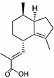 Valerenic acid; (2E)-3-[(4S,7R,7aR)-2,4,5,6,7,7a-hexahydro-3,7-dimethyl-1H-inden-4-yl]-2-methyl-2-propenoic acid  (CAS: 3569-10-6)