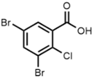 3,5‑dibromo‑2‑chloro‑benzoic acid (CAS: 27003-05-0)