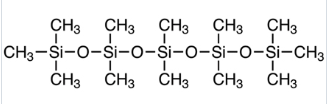 Dodecamethylpentasiloxane	(CAS: 141-63-9)