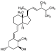 Doxercalciferol; (1R,3S,Z)-5-((E)-2-((1R,3aS,7aR)-1-((2R,5R,E)-5,6-Dimethylhept-3-en-2-yl)-7a-methylhexahydro-1H-inden-4(2H)-ylidene)ethylidene)-4-methylenecyclohexane-1,3-diol (CAS: 54573-75-0)