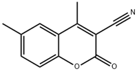 4,6-dimethyl-2-oxo-2H-chromene-3-carbonitrile; 3-Cyano-4,6-dimethylcoumarin; 4,6-dimethyl-2-oxo-1-benzopyran-3-carbonitrile  (CAS: 56394-28-6)