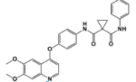 Cabozantinib des fluoro Impurity; N-(4-((6,7-dimthoxyquinolin-4-yl)oxy)phenyl)-N-phenylcyclopropane-1,1-dicarboxamide (CAS: N/A)