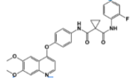 Cabozantinib 2-fluoro Impurity; N-(4-((6,7-dimethoxyquinolin-4-yl)oxy)phenyl)-N-(3-fluorophenyl)cyclopropane-1,1-dicarboxamide (CAS: N/A)