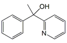 Doxylamine Impurity B;  1-Phenyl-1-(pyridin-2-yl)ethanol  (CAS: 19490-92-7)