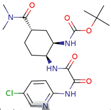 Tert‑butyl [(1R,2S,5S)‑2‑({[(5‑chloropyridin‑2‑yl)amino](oxo)acetyl}amino)‑5‑(dimethylaminocarbonyl)cyclohexyl]carbamate  (CAS: 480452-36-6)