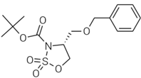tert-butyl (R)-4-((benzyloxy)methyl)-1,2,3-oxathiazolidine-3-carboxylate 2,2-dioxide  (CAS: 2476729-51-6)