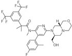 Elinzanetant Impurity 1;  N-[4-(4-Fluoro-2-methylphenyl)-6-[(7S,9aR)-hexahydro-7-(hydroxymethyl)pyrazino[2,1-c][1,4]oxazin-8(1H)-yl]-3-pyridinyl]-N,α,α-trimethyl-3,5-bis(trifluoromethyl)benzeneacetamide  (CAS: 929046-35-5)