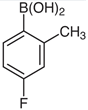 (4-Fluoro-2-methylphenyl)boronic acid	(CAS: 139911-29-8)
