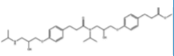 Esmolol Dimer;  Methyl 3-(4-[2-hydroxy-3-(3-[4-[2-hydroxy-3-(isopropylamino)propoxy]phenyl]-N-isopropylpropionamido )propoxy)phenyl)propionate (CAS: 98903-89-0)