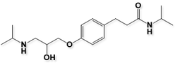 Esmolol N-Isopropylamide Analog; 3-(4-(2-Hydroxy-3-(isopropylamino)propoxy)phenyl)-N-isopropylpropionamide (CAS: 83356-59-6)