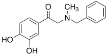 Epinephrine Impurity E; 2-(Benzylmethylamino)-3',4'-dihydroxyacetophenone  (CAS: 36467-25-1)