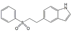 Eletriptan Impurity D; 5-[2-(Phenylsulfonyl)ethyl]-1H-indole  (CAS: 1225327-16-1)