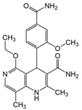 Finerenone Impurity-B; Finerenone Amide Impurity; 4-(4-carbamoyl-3-methoxyphenyl)-5-ethoxy-1,4-dihydro-2,8-dimethyl-1,6-naphthyridine-3-carboxamide  (CAS: 3046142-41-7)