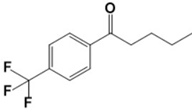 Fluvoxamine Inhouse Impurity; 1-(4-(trifluoromethyl)phenyl)pentan-1-one (CAS: 42916-66-5)