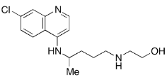 Hydroxychloroquine EP Impurity C; letoquine; 2-[[(4RS)-4-[(7-Chloroquinolin-4-yl)amino]pentyl]amino]ethan-1-ol  (CAS: 4298-15-1)