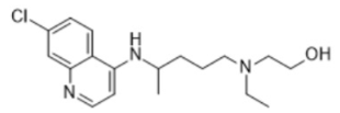 2-((4-((7-Chloroquinolin-4-yl)amino)pentyl)(ethyl)amino)ethanol   (CAS: 118-42-3)