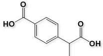 Carboxyethylbenzoic acid; 4-(1-carboxyethyl)bezoic acid (CAS: 67381-50-4)