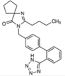 Irbesartan ; 2-Butyl-3-[p-(o-1H-tetrazol-5-ylphenyl)benzyl]-1,3-diazaspiro[4.4]non-1-en-4-one (CAS: 138402-11-6)