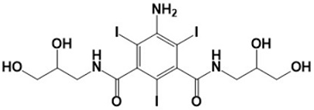 Iohexol related compound B; 5-Amino-N,N′-bis(2,3-dihydroxypropyl)-2,4,6-triiodobenzene-1,3-dicarboxamide  (CAS: 76801-93-9)