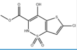 Lornoxicam Impurity C; Methyl 6-chloro-4-hydroxy-2H-thieno[2,3-e][1,2]thiazine-3-carboxylate 1,1-dioxide  (CAS: 906522-88-1)