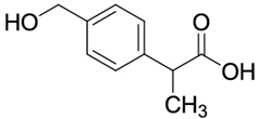 2-[4-(Hydroxymethyl)phenyl]propanoic acid (CAS: 88416-60-8)