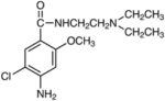 Metoclopramide; 4-Amino-5-chloro-N-[2-(diethylamino)ethyl]-2-methoxybenzamide  (CAS: 364-62-5)