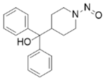 (1-nitrosopiperidin-4-yl)diphenylmethanol  (CAS: 1038-06-8)