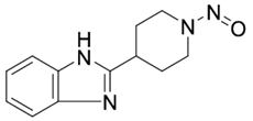 BIM-I Nitroso pibezol; 2-(1-Nitroso-piperidine-4-yl)-1H-benzoimidazole  (CAS: 2731008-04-9)
