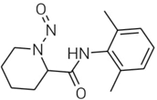 N-Nitroso Desbutyl Bupivacaine; N-Nitroso-2,6-pipecoloxilidide; N-(2,6-Dimethylphenyl)-1-nitrosopiperidine-2-carboxamide  (CAS: 3035512-94-5)