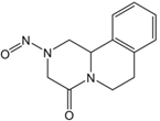 Praziquantel Nitroso Impurity 1; 2-Nitroso-1,2,3,6,7,1 1 b-hexahydro-4H-Pyrazino[2,1-a] isoquinolin-4-one  (CAS: 115822-46-3)