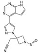 Baricitinib Desethylsulfonyl N-Nitroso Impurity; 2-(3-(4-(7H-pyrrolo[2,3-d]pyrimidin-4-yl)-1H-pyrazol-1-yl)-1-nitrosoazetidin-3-yl)acetonitrile