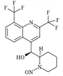 N-Nitroso Mefloquine; (R)-(2,8-bis(trifluoromethyl)quinolin-4-yl)((S)-1-nitrosopiperidin-2-yl)methanol