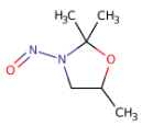 2,2,5-Trimethyl-3-Nitroso-oxazolidine (CAS: 77400-46-5)