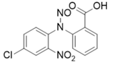 2-((4-chloro-2-nitrophenyl)(nitroso)amino)benzoic acid  (CAS: N/A)