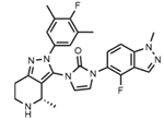 1-[(4S)-2-(4-fluoro-3,5-dimethylphenyl)-4-methyl-4,5,6,7-tetrahydropyrazolo[4,3-c]pyridin-3-yl]-3-(4-fluoro-1-methylindazol-5-yl)imidazol-2-one (CAS: 2212022-56-3)