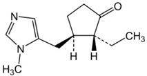 Pilocarpine Impurity A (Isopilocarpine); (3R,4R)-3-Ethyl-4-[(1-methyl-1H-imidazol-5-yl)methyl]oxolan-2-one  (CAS: 531-35-1 (Free base); 28958-85-2 (HCl salt))